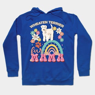 Wheaten Terrier  Fur Mama, Wheaten Terrier  For Dog Mom, Dog Mother, Dog Mama And Dog Owners Hoodie